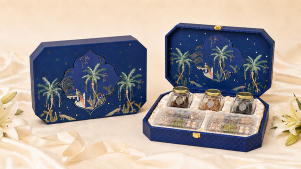 Marble Gift Presentation Set (Blue Macaw)