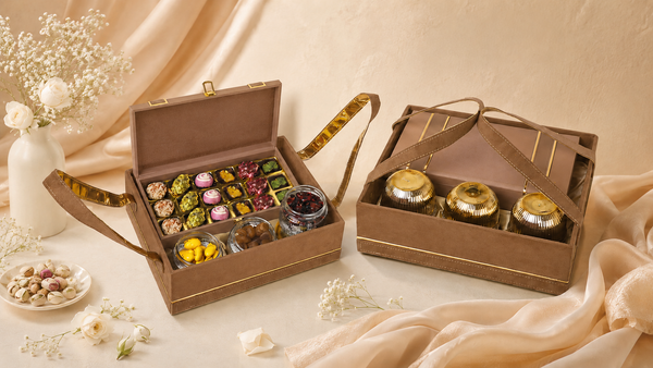 Velvet Hamper (Tan)
