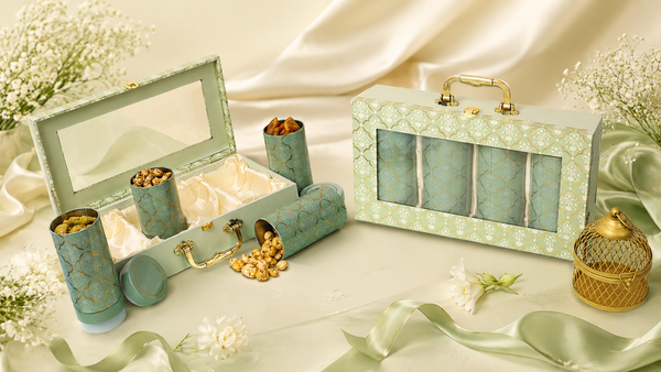 4-Tin Window Box (Green Motif)